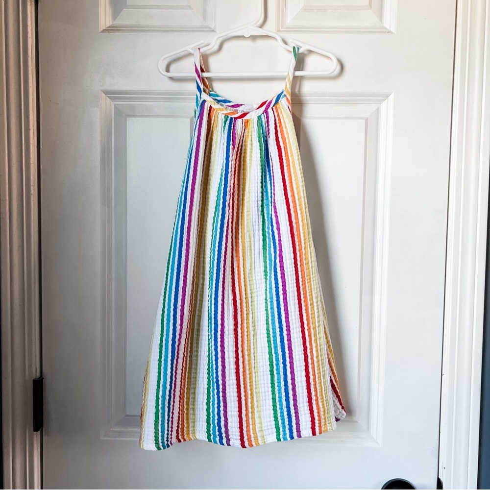 Primary Multicolor Striped Dress